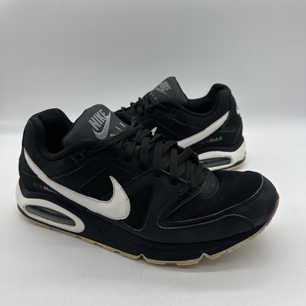 Nike 629993-032 Mens Size 15 Black/White Air Max Command Sneakers Running Shoes